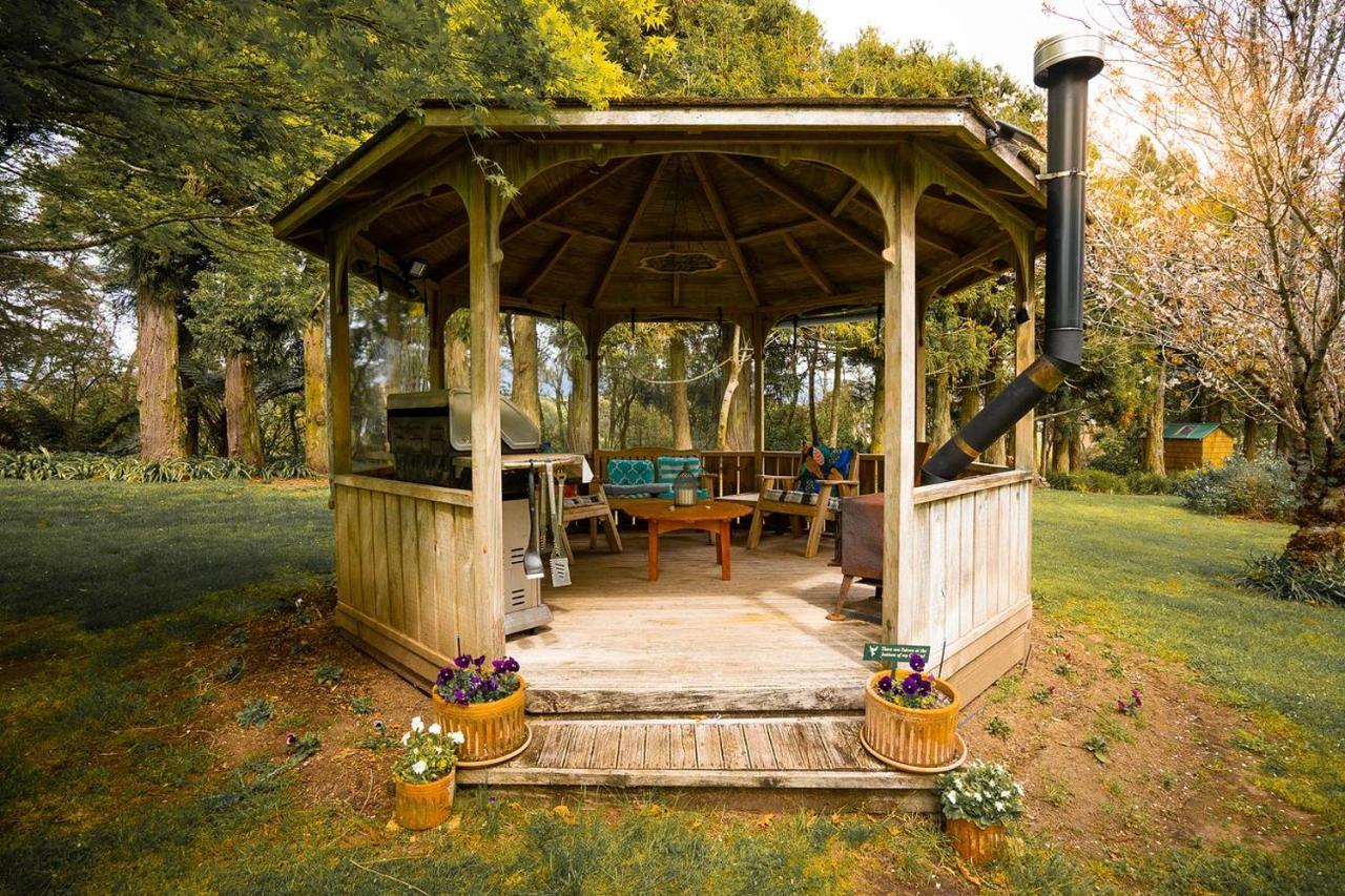Aongatete Tui Ridge Eco Cabins מראה חיצוני תמונה