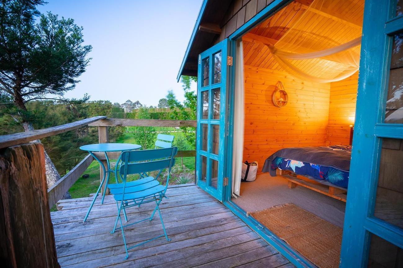 Aongatete Tui Ridge Eco Cabins מראה חיצוני תמונה